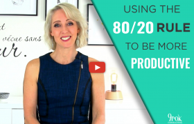 Using the 80 20 rule to be more productive