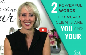 Two powerful words help clients realise it's all about them